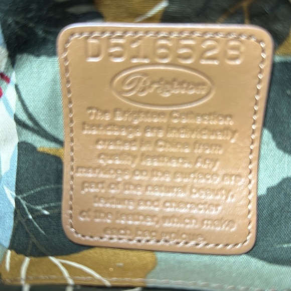 Brighton Beautiful Suede & Leather Handbag in Perfect Condition - Picture 12 of 13